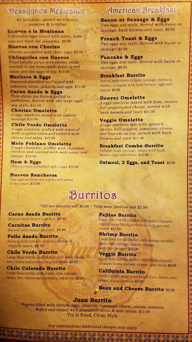 Casa Cruz Restaurant Menu - Image 4